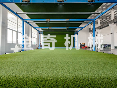 Artificial turf production line